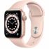  Б/У Apple Watch Series 6 GPS 40mm Gold Aluminum Case with Pink Sand Sport Band (5-)
