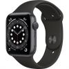 Б/У Apple Watch Series 6 GPS 44mm Space Gray Aluminum Case with Black Sport Band (M00H3) (5+)