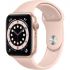 Б/У Apple Watch Series 6 GPS 44mm Gold Aluminum Case with Pink Sand Sport Band (M00E3) 5