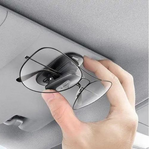 Тримач для окулярів автомобільний Baseus Platinum Vehicle Eyewear Clip Paste type (ACYJN-A01)