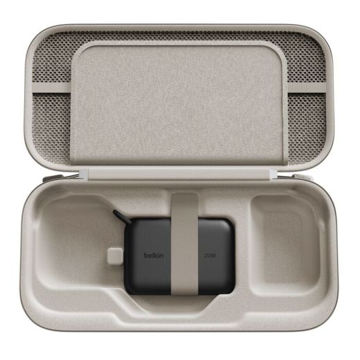 Зарядный чехол Belkin Charging Case Sand для Nintendo Switch 2 (ENA001fqCH-V1)