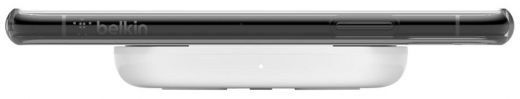 Безпровідна зарядка Belkin Pad Wireless Charging Qi, 15W, White (WIA002VFWH)