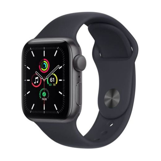 Б/У Смарт-часы Apple Watch SE GPS 44mm Space Grey Aluminium Case with Midnight Sport Band (MKQ63) Состояние нового.