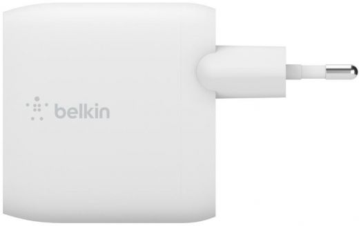 Зарядное устройство Belkin Home Charger White with Type-C cable (WCE002VF1MWH)