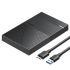 Корпус для жорсткого диску Ugreen 2.5' USB-C Black (30725)