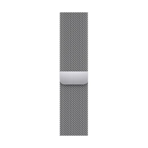 Смарт-годинник Apple Watch Series 9 GPS + LTE 41mm Silver Stainless Steel Case with Silver Milanese Loop (MRJ43)