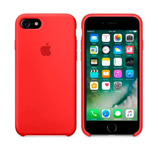 Чехол Apple Silicone Case (PRODUCT) RED (MMWN2) для iPhone 7
