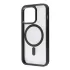 Чехол CasePro Crystal Case with MagSafe Black для iPhone 15 Pro Max