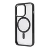 Чохол CasePro Crystal Case with MagSafe Black для iPhone 15 Pro