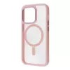 Чехол CasePro Crystal Case with MagSafe Pink Sand для iPhone 15 Pro