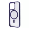 Чохол CasePro Crystal Case with MagSafe Deep Purple для iPhone 15 Pro