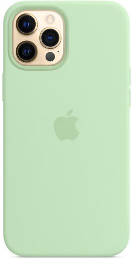 Силиконовый чехол CasePro Silicone Case (High Quality) Pistachio для iPhone 12 Pro Max