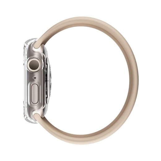 Чехол со стеклом AMAZINGthing Marsix Drop Proof Matte Clear для Apple Watch 45mm (ATS7MA45ME)