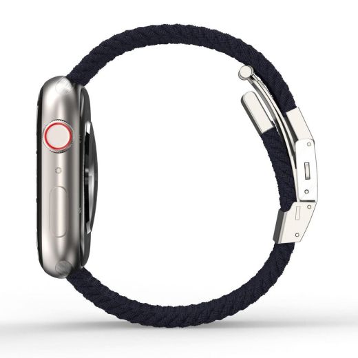 Ремешок AMAZINGthing Titan Weave Black для Apple Watch 45mm | 44mm | 42mm  (ATS7TW45LB)