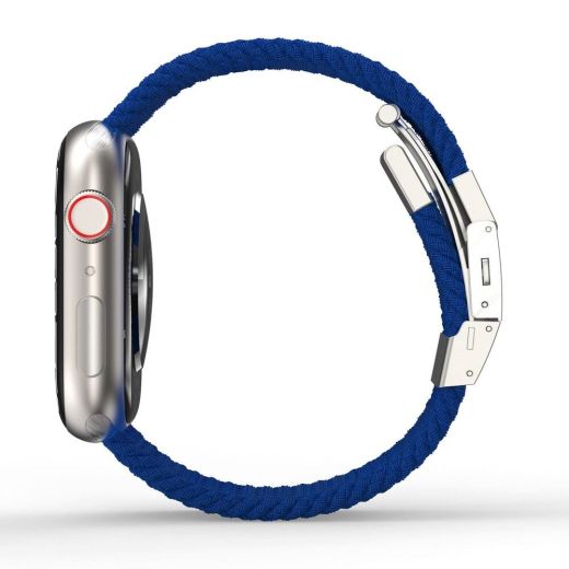 Ремінець AMAZINGthing Titan Weave Blue для Apple Watch 45mm | 44mm | 42mm  (ATS7TW45BU)