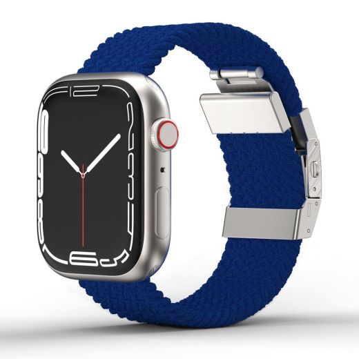 Ремінець AMAZINGthing Titan Weave Blue для Apple Watch 41mm | 40mm | 38mm (ATS7TW41BU)