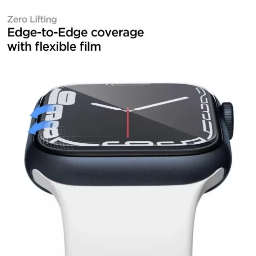 Защитная пленка Spigen NeoFlex (3 pack) для Apple Watch 45мм (AFL04049)