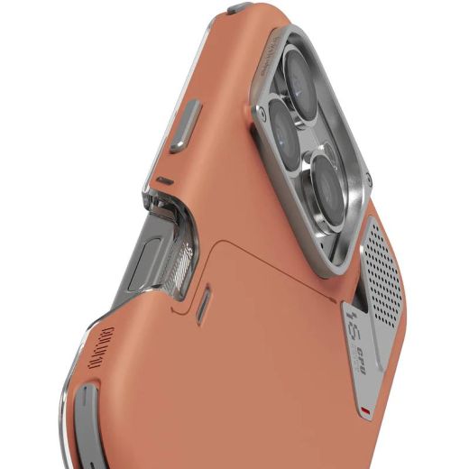 Чехол Aulumu A16 Slim Shockproof MagSafe Yellowish-brown для iPhone 16 Pro
