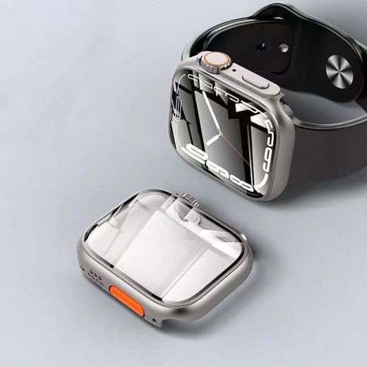 Чохол Tech-Protect Defense360 Titanium/Orange для Apple Watch 10 46мм