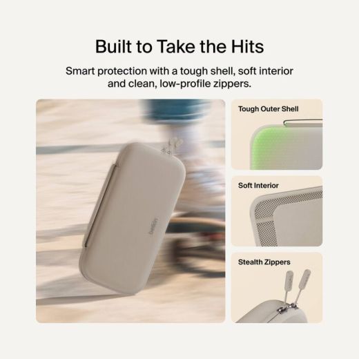 Зарядный чехол Belkin Charging Case Sand для Nintendo Switch 2 (ENA001fqCH-V1)