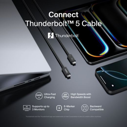 Кабель Belkin Thunderbolt 5 Cable 1 метр