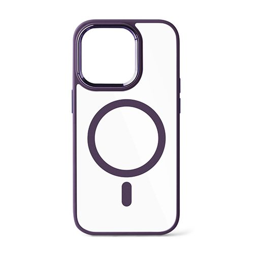 Чехол CasePro Crystal Shadow with MagSafe Elderberry для iPhone 15 Pro