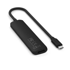 Адаптер Satechi 4 в 1 USB-C Slim Multiport Adapter 4K Black (ST-P4SK)