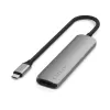 Адаптер Satechi 4 в 1 USB-C Slim Multiport Adapter 4K Space Grey (ST-P4SM)