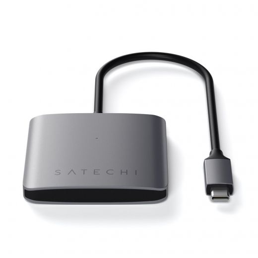 Адаптер Satechi 4-Port USB-C HUB Space Gray (ST-UC4PHM)