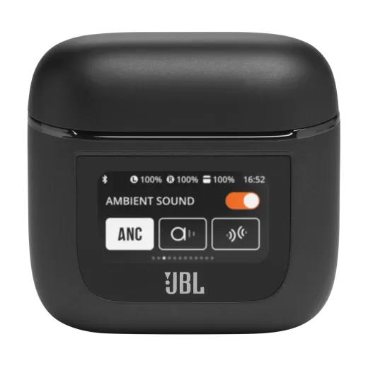 Безпровідні навушники із сенсорним дисплеєм JBL Tour Pro 2 Black (JBLTOURPRO2BLK)