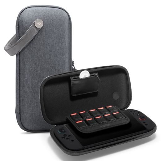 Чехол Spigen Klasden Pouch Charcoal Gray для Nintendo Switch 2 (AGP09077)