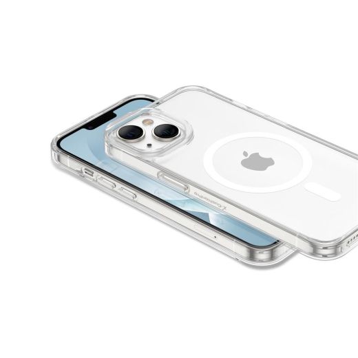 Чохол-накладка AMAZINGthing Minimal M S MagSafe Clear для iPhone 14 Plus (IP146.7MMINCL)