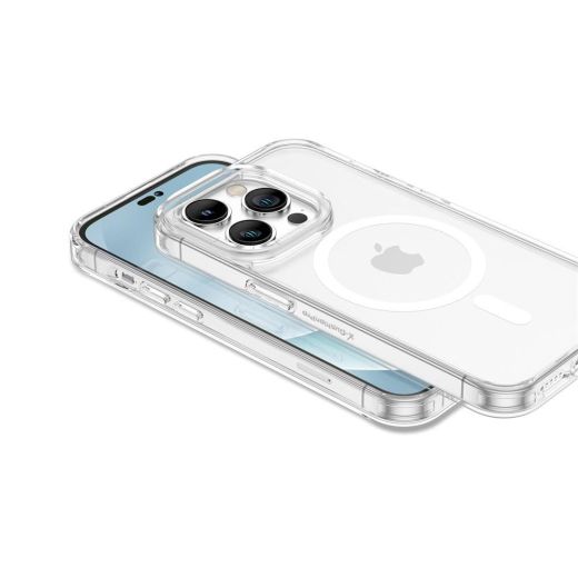Чохол-накладка AMAZINGthing Minimal M S MagSafe Clear для iPhone 14 Pro (IP146.1PMMINCL)