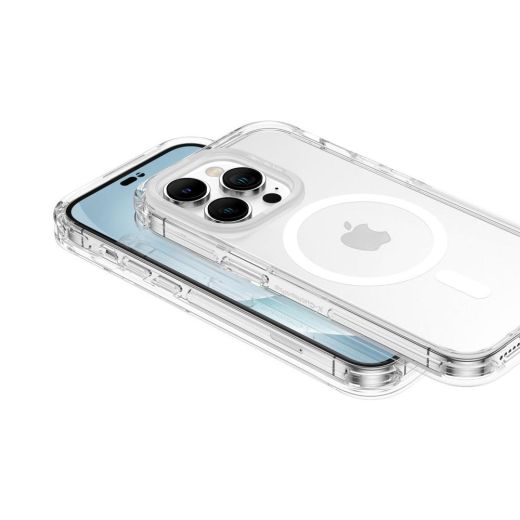 Чохол-накладка AMAZINGthing DP MagSafe Clear для iPhone 14 Pro (IP146.1PMDECL)