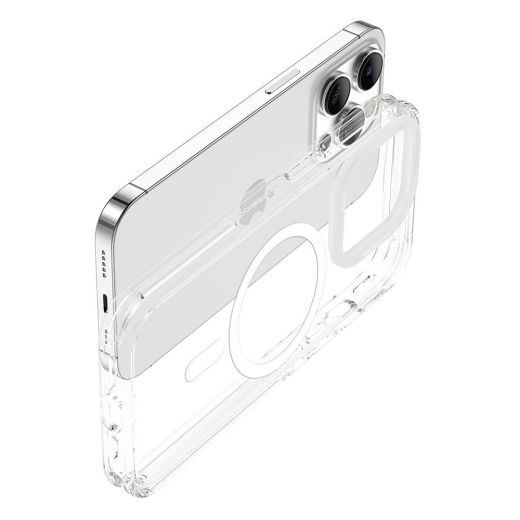 Чохол-накладка AMAZINGthing DP MagSafe Clear для iPhone 14 Pro Max (IP146.7PMDECL)