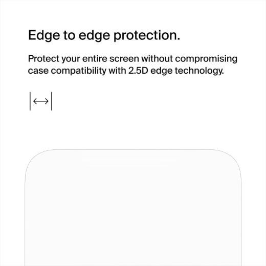 Защитное стекло Belkin TemperedGlass Treated Screen Protector (2 Pack) для iPhone 15 (OVA143zz)