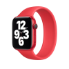 Силіконовий ремінець CasePro Solo Loop Red Size М для Apple Watch 41mm | 40mm | 38mm