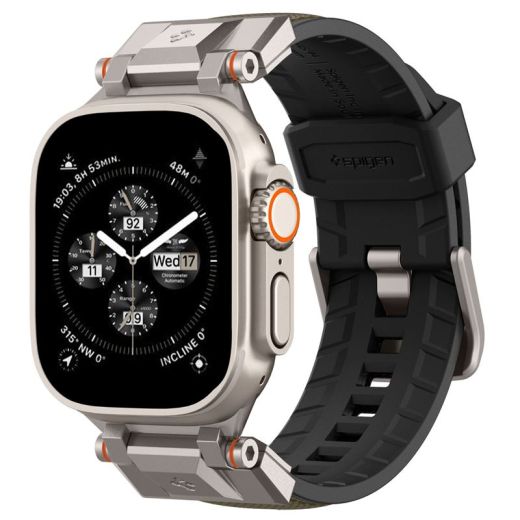 Ремешки Spigen DuraPro Armor Military Green для Apple Watch 49мм | 46мм | 45мм | 44мм (AMP09102)