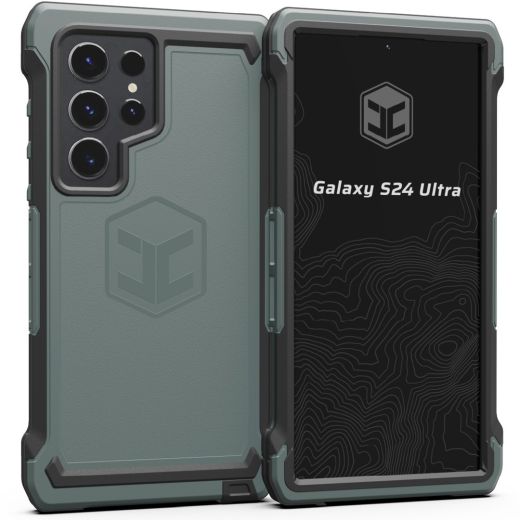 Противоударный чехол Juggernaut.Case ENDVR Stone Green для Samsung Galaxy S24 Ultra (JG.ENDVR.S24U-SG)