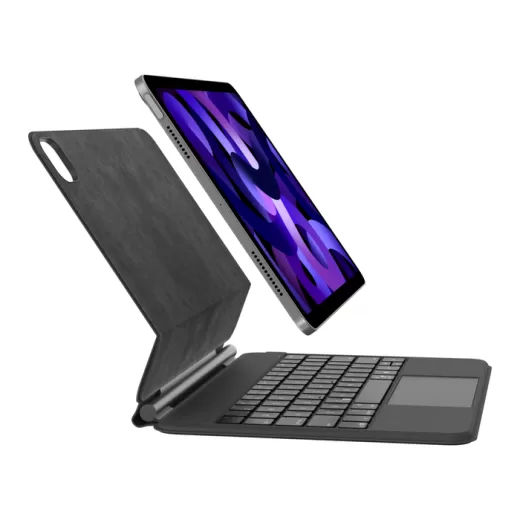 Чехол-клавиатура Belkin Pro Keyboard Case with Magnetic Stand Black для iPad Air 10.9" 4 | 5 M1 (2020 | 2022) | iPad Pro 11" M2 (2022) (BBZ002tt-V1)