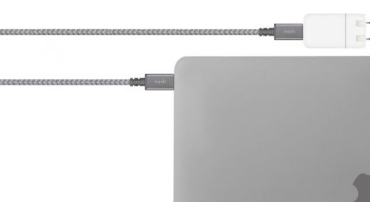 Кабель Moshi Integra™ USB-C to USB-C Cable Titanium Gray (2 m) (99MO084212)