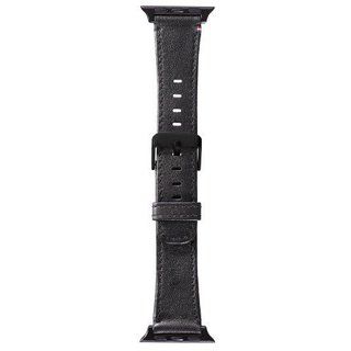 Ремешок Decoded Leather Band Black (D5AW42SP1BK) для Apple Watch 42/44 mm