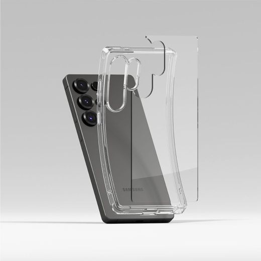 Прозорий чохол Ringke Fusion Clear для Samsung S25 Ultra