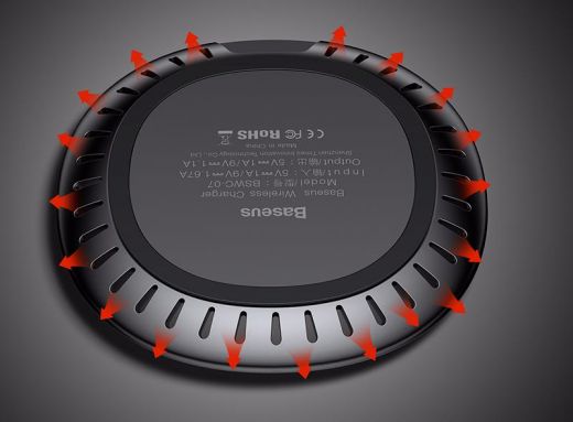 Бездротова зарядка пристрій Baseus UFO Desktop Wireless Charger Black