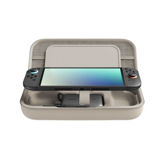 Зарядный чехол Belkin Charging Case Sand для Nintendo Switch 2 (ENA001fqCH-V1)