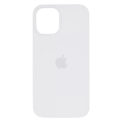 Силиконовый чехол CasePro Silicone Case (High Copy) White для iPhone 15 Pro