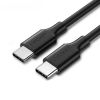 Кабель UGREEN US286 USB 2.0 Type-C to Type-C Male Cable Nickel Plating 1m Black (50997)