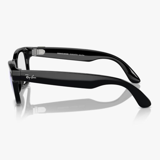 Умные очки с камерой Ray-Ban Meta Wayfarer (Standard) Shiny Black | Clear