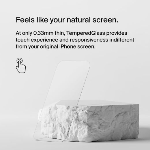 Захисне скло Belkin TemperedGlass Treated Screen Protector (2 Pack) для iPhone 15 Pro (OVA145zz)
