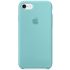 Чехол Apple Silicone Case Sea Blue (MMX02) для iPhone 7